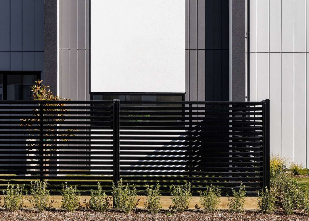 ColourSlat Steel 1 - Fencing & Retaining Walls Christchurch project